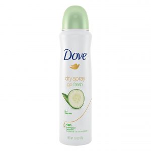 dove dry spray go fresh