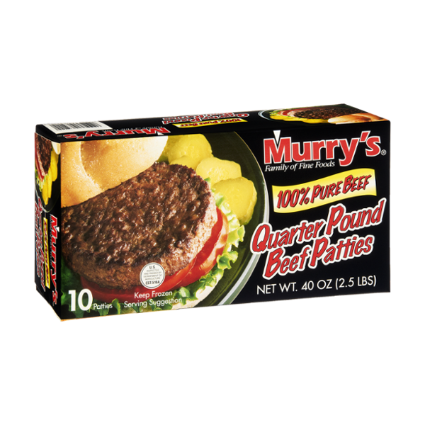  - Sunshine Supermarkets - Food Market - Murry’s 1/4 Lb. Beef Patties 8