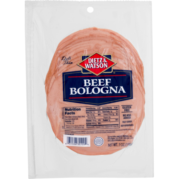 dietz & watson beef bologna - Sunshine Supermarkets - Food Market - Dietz & Watson beef baloney 8 ounce