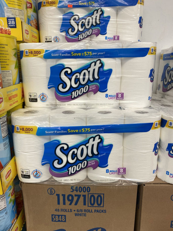  - Sunshine Supermarkets - Food Market - 8 pk Scott’s bath tissue