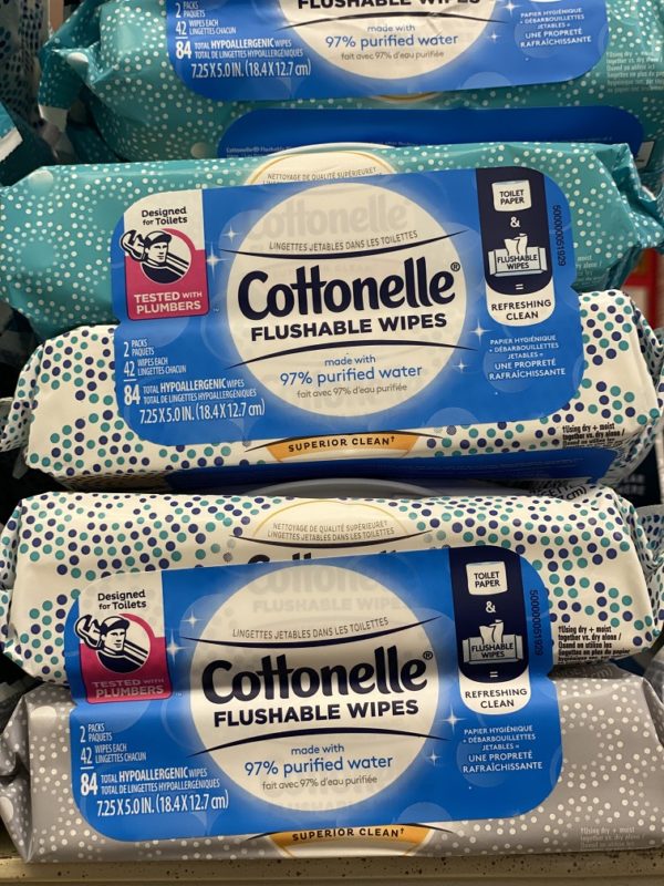  - Sunshine Supermarkets - Food Market - Cottonelle flushable wipes 84 cnt