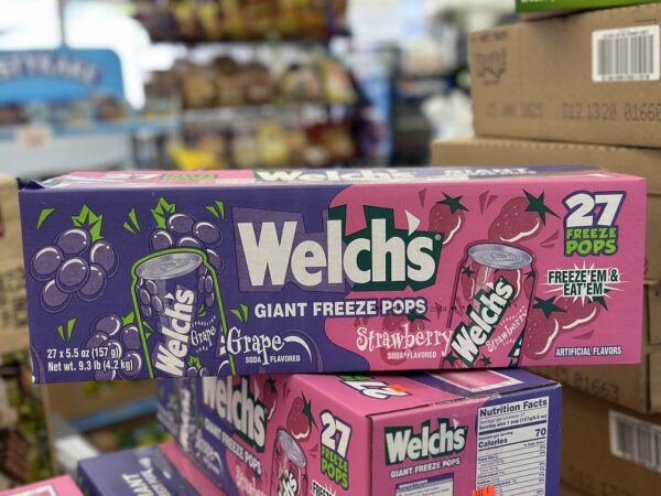  - Sunshine Supermarkets - Food Market - Welch’s grape/ strawberry 27 giant freeze pop