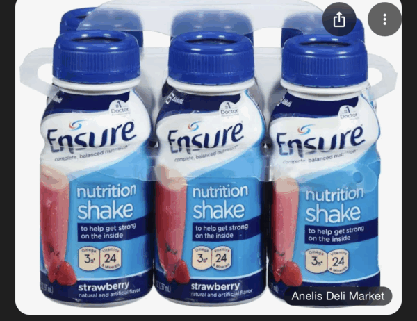 Ensure Original Nutrition Shake Strawberry 6 Pack 8 fl oz