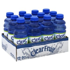 12 pack clear fruit drink