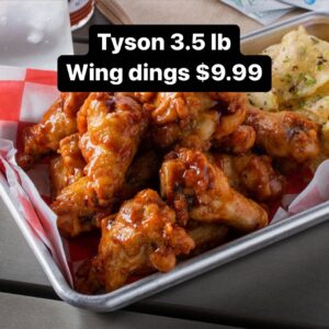 Tyson 3.5 lb wing dings