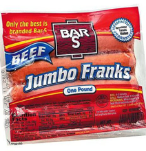 Bar s Beef Hot dogs