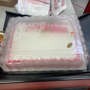 Whole sheet birthday cake