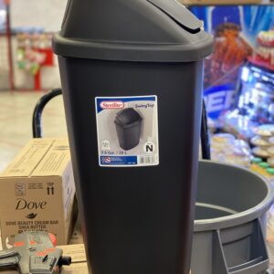 Sterilite 7.5 gallon swing top trash can