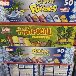50 giant ice pops