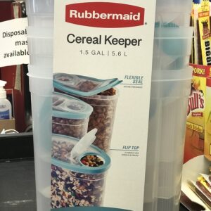 Rubbermaid cereal keeper set of 3