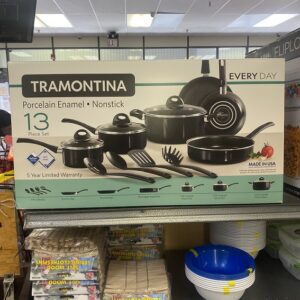 Pot and pan set 13 piece set