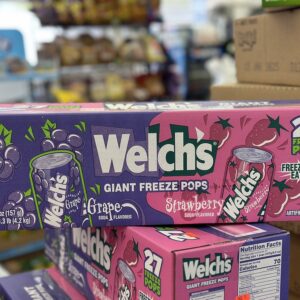 Welch’s grape/ strawberry 27 giant freeze pop