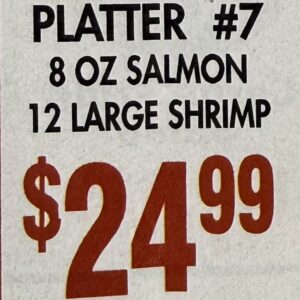 Seafood platter #7
