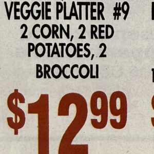Veggie platter #9