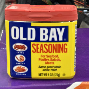 Old Bay seafood seasoning, 6 ounces