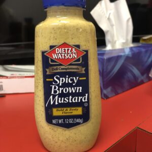 Dietz & Watson spicy brown mustard 12 oz