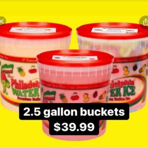 2.5 Gallon Water Ice