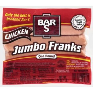 Bar-S Chicken Hotdog (2 Count)