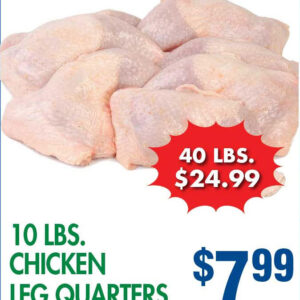Chicken Leg Quarter 10 Lbs.