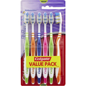Colgate 6pk tooth brush