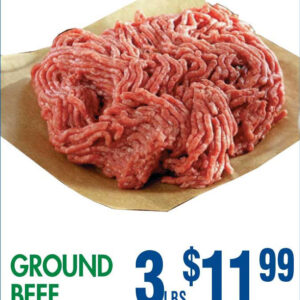 Ground Beef 3LBS