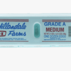 Hillandale medium eggs, two cartons