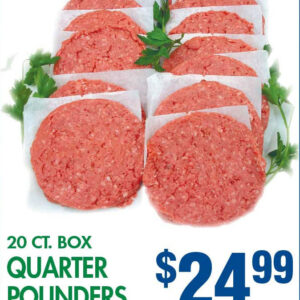 20 Ct. Box Quarter Pounders