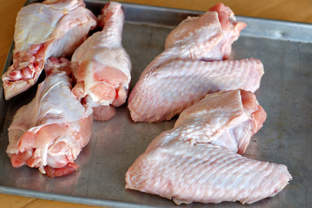 - Sunshine Supermarkets - Food Market - Case V-cut Turkey Wings 30lb TOM