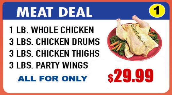  - Sunshine Supermarkets - Food Market - Meat Deal #1 Chicken Bundle