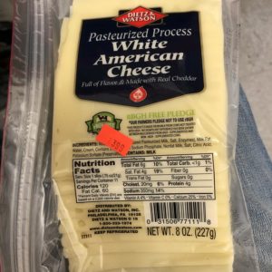 dietz & watson white american cheese
