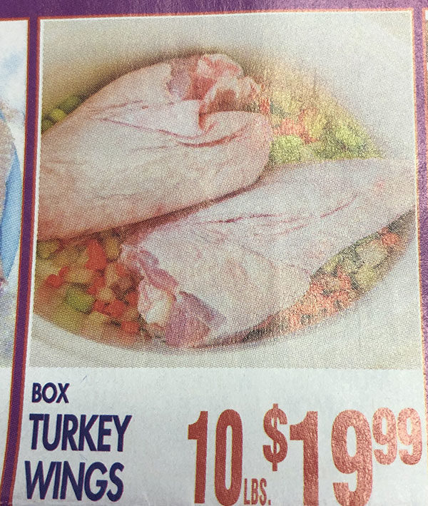 box turkey wings - Sunshine Supermarkets - Food Market - 10 lb turkey wings
