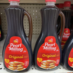 24 ounce pearl Mills syrup 24 fluid ounces (2)